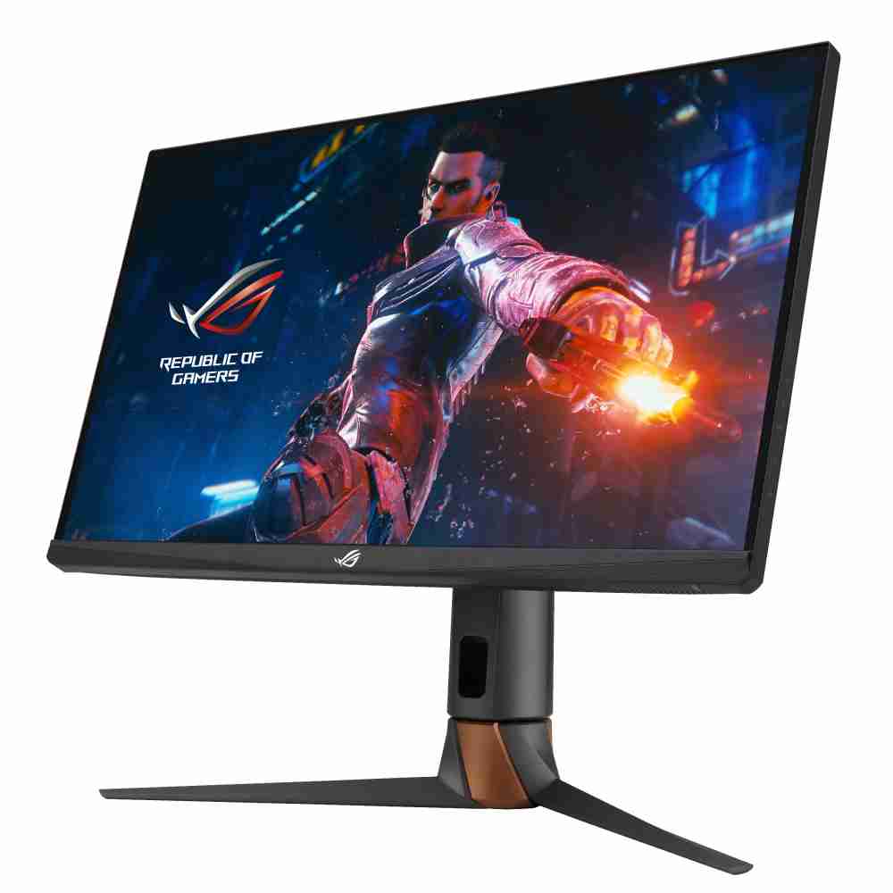 华硕ASUS ROG Swift 360Hz PG27AQN，，，采用尊时凯龙全新可支持ULMB2技术的高阶电竞显示器，，为电竞玩家打造突破以往的急速游戏体验。。（图片来源：ASUS提供）